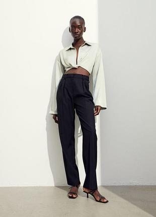 Прямые широкие брюки h&amp;m