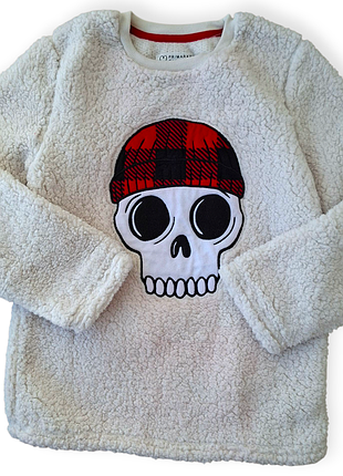 Теплая флисовая кофта шерпа primark