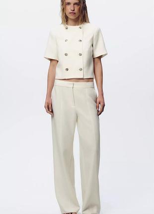 Брюки штани zara віскоза