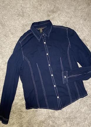 Тонесенька блуза сорочка mango бавовна