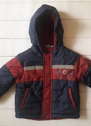 Теплая демисезонная куртка на мальчика lupilu+штаны lupilu
