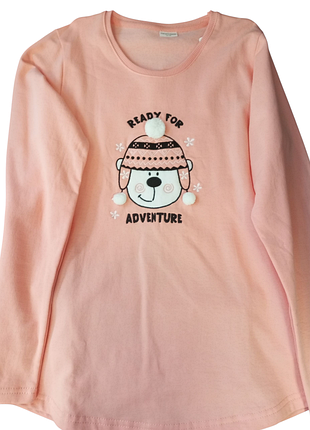 Подростковая пижама для девочки от бренда vienetta kids, производитель турция