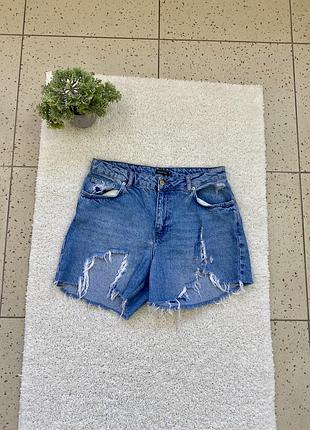 Джинсовые шорты boohoo l/xl