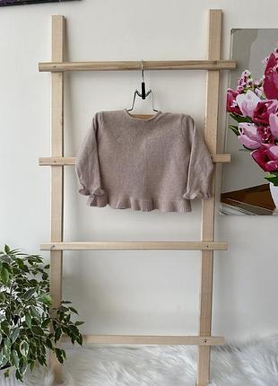 Мякенька кофтина від zara для крихітки