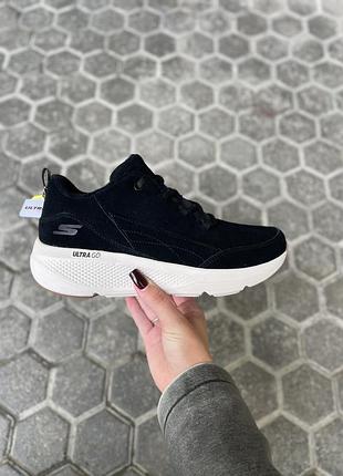 Оригінал черевики skechers sn 144521 bkw кроссовки кросівки замша