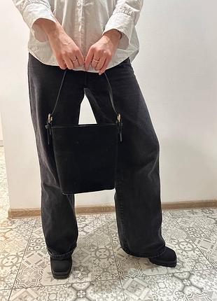 Сумка двостороння, колір чорний та хакі