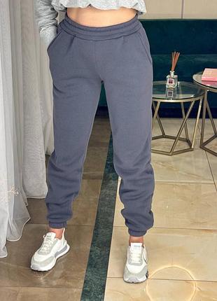 4️⃣4️⃣5️⃣грн 50-52 р теплі джогери жіночі спортивні штани