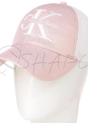 Бейсболка с сеткой calvin klein bfh19531 пудра