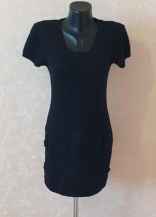 Ажурное платье туника