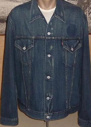 Легендарная джинсовая винтажная куртка "levi’s" р-xl оригинал!