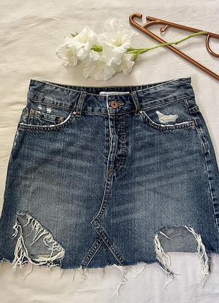 Джинсова спідниця