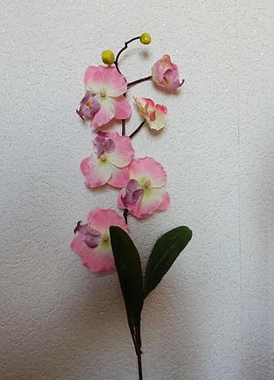 Искусственные цветы орхидеи розовые