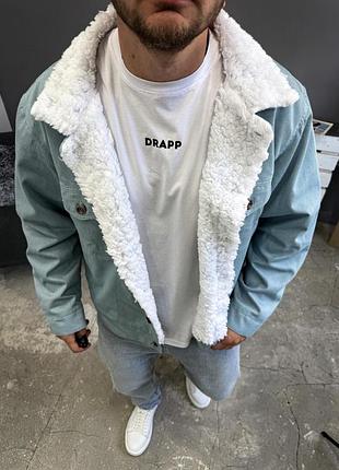 Джинсова куртка утеплена