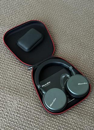 Бездротові bluetooth-навушники bluedio v2 з 12 динаміками (чорний)