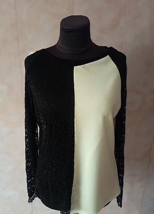 Женская кофта комбинированная