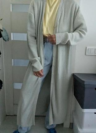 Базовый кардиган макси кардиган от h&amp;m