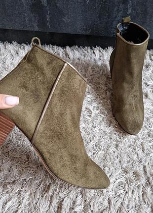 Черевички amilaga san marina нат.замша р.39. маломірять.