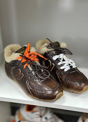 Зимові кросівки new balance&miu miu
