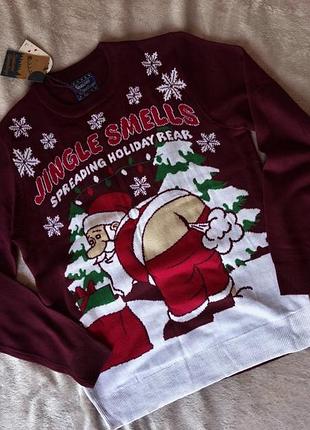 Светр новорічний позитив