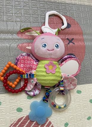 Іграшка підвіска у візочок, розвиваюча для дівчинки