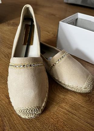 Жіночі еспадрильї пудрові