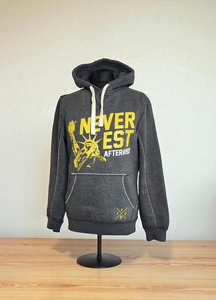 Стильный и уникальный худи review с принтом, размер l