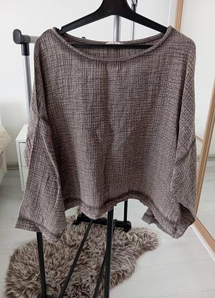 Трендова блуза l/xl оверсайз