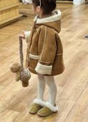 Дубленка тедди