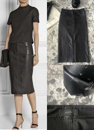 Юбка юбка кожа кожаная кожу joseph хс-с