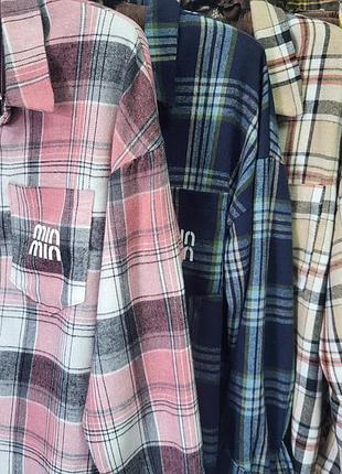 Трендовые новые женские рубашки, размер l-xl.