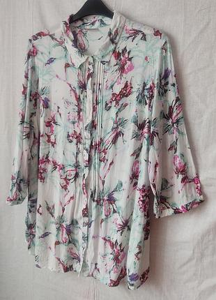 Блуза удлиненная damart из франции раз.58- 60