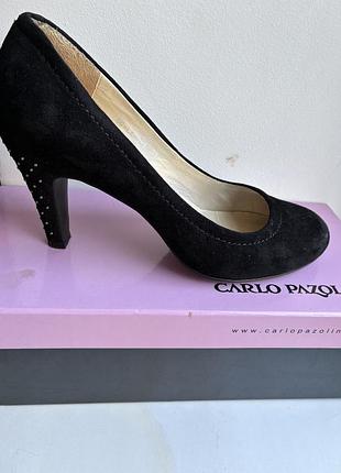 Лодочки човники замшеві р. 38 carlo pazolini