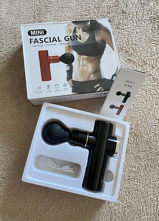 Массажер ударный мышечный mini fascia gun