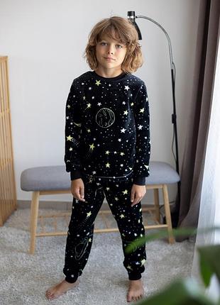 Теплая пижама для мальчика