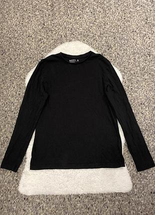 Чорний  базовий реглан 140925