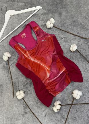 Майка puma жіноча спортивна без чашок одяг для тренувань для спорту на фітнес пілатес йога футболка пума