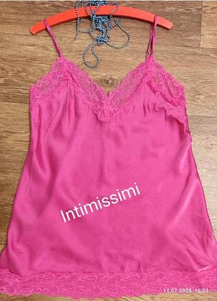 Майка пижамная intimissimi фуксия