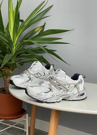 Кроссовки new balance 530 custom silver