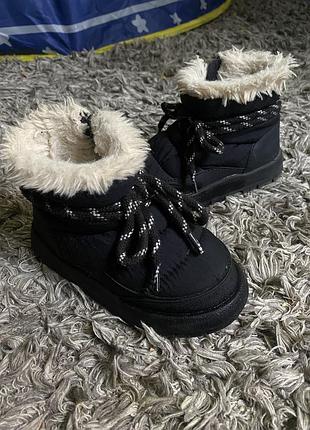 Дитячі зимові черевики