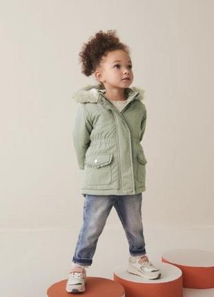 Куртка парка на дівчинку next 2/3 роки