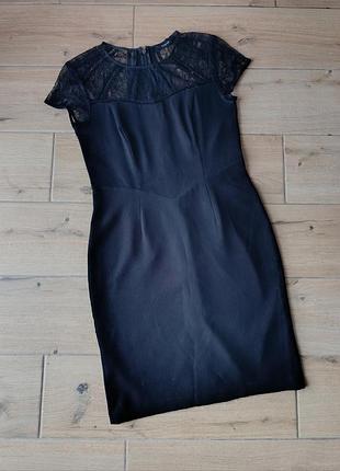 Черное базовое платье футляр autograph