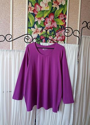 Чудова котонова кофта лонгслів grandiosa by charles vögele.