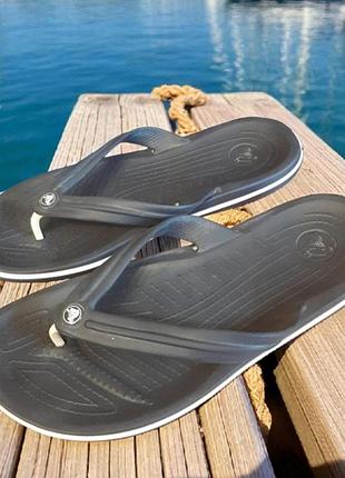 Чоловічі крокси для басейну, оригінальні шльопанці,стильні сланці crocs,р.42