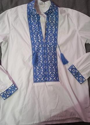 Вышитая рубашка мужская