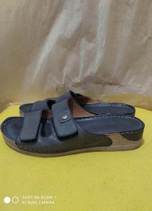 Кожаные шлепанцы lasocki