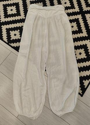 Шаровары брюки аладины полупрозрачные today italy