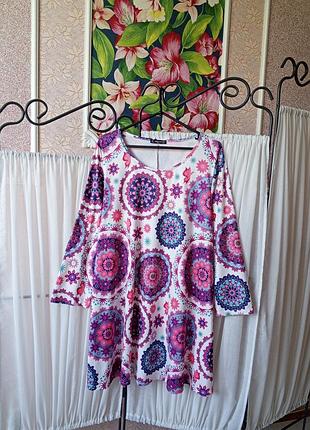 Красива туніка в принт enmain.