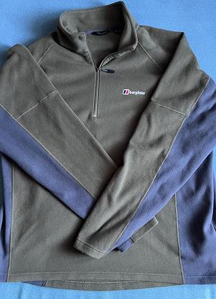 Флісова кофтина на осінь та другі пори року від бренду berghaus