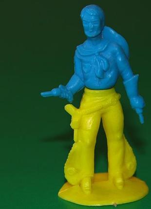 80 ковбой с двумя револьверами своимпет domplast фрн 60-65мм