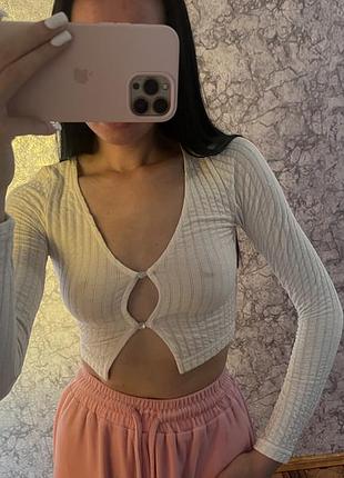 Кофта на гудзиках h&m